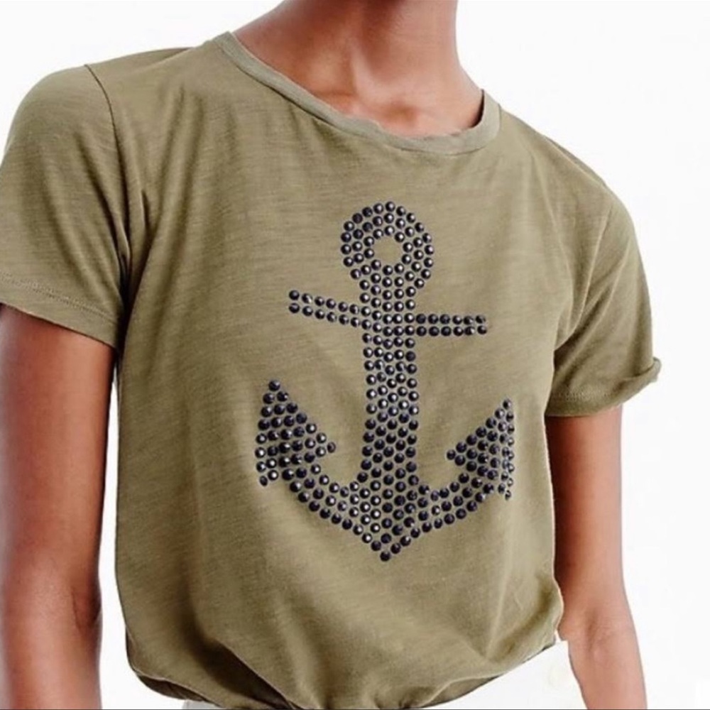 J. Crew  women’s tee with anchor